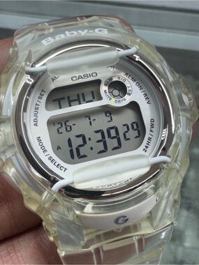 Casio Baby-G Clear/White Digital Watch